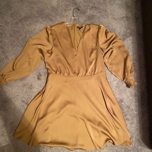 Gold dress, Size Large
